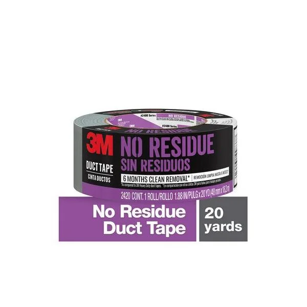 3m no residue duct tape