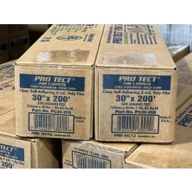 6 Rolls of 30" x 200' Carpet Protection Bundle