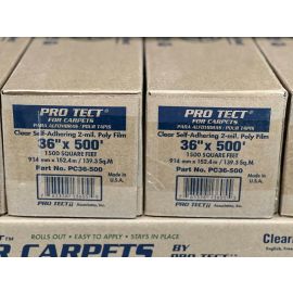 8 rolls of 36" x 500' Carpet Protection Bundle