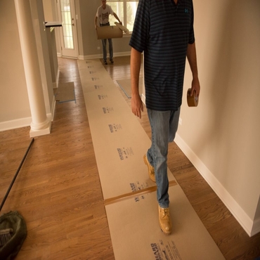 Hardwood Floor Protector – Perfect way to avoid Construction Damages and Retain Floor Beauty!